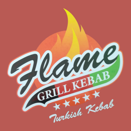 Flame Pizza & Kebab Hendon logo.
